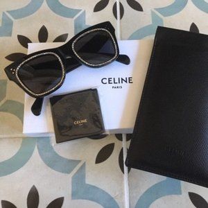NWT Celine 50mm w Stones Women's Sunglasses